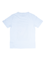 In My Hood - T-Shirt paricollo Bianca con stampa parte 2