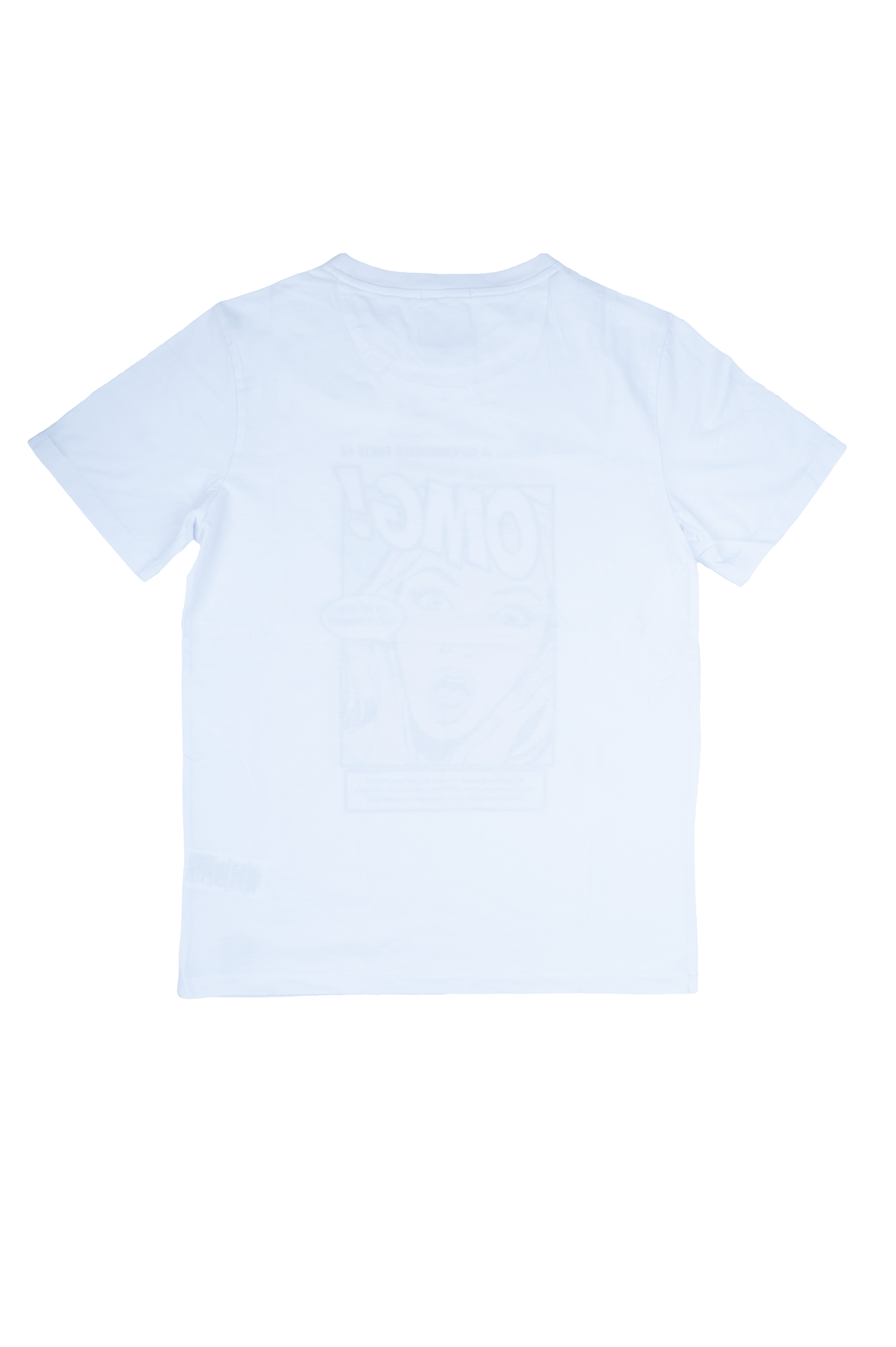 In My Hood - T-Shirt paricollo Bianca con stampa parte 4