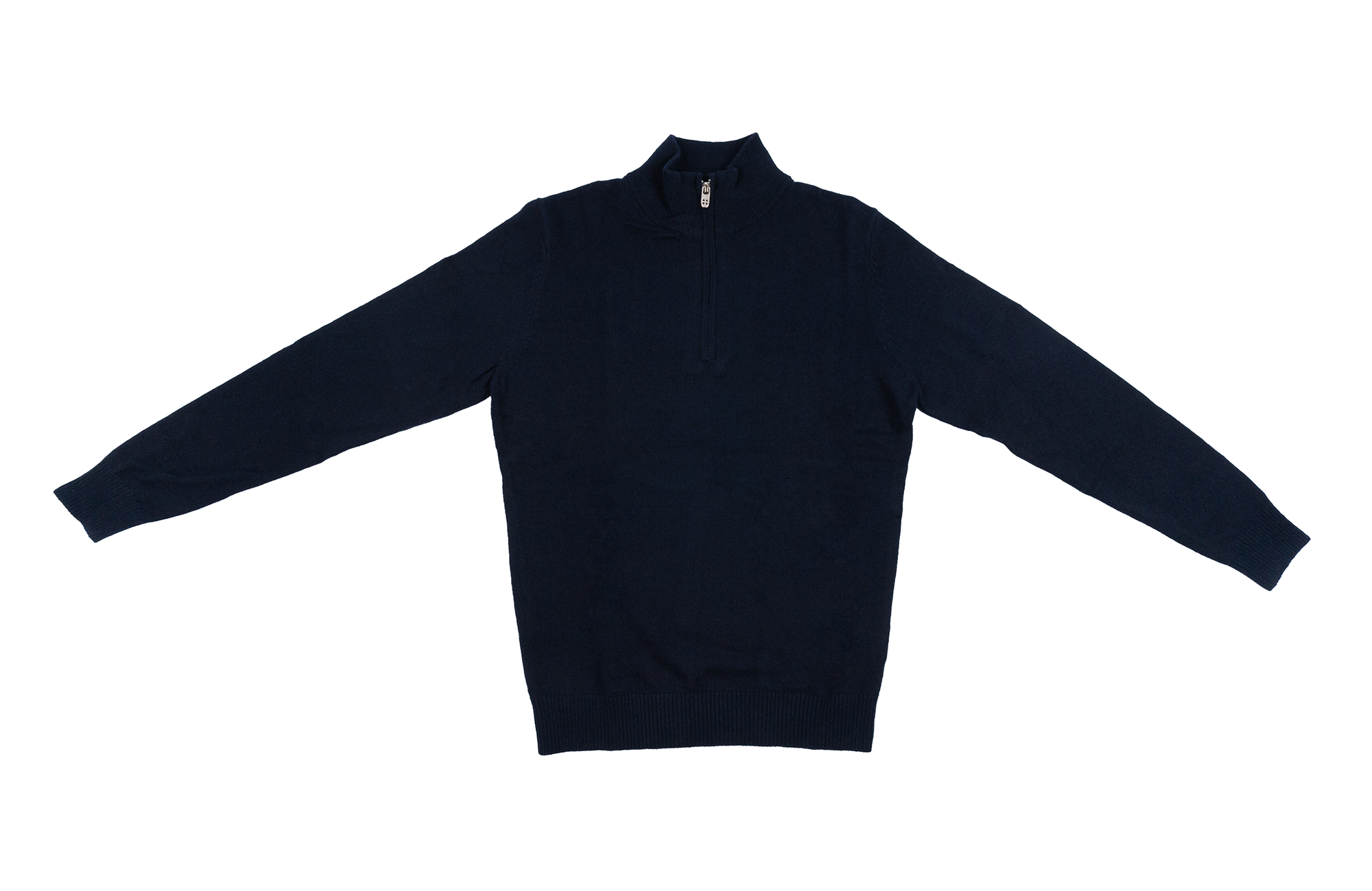 Maglione con zip corta 1/4 Blu In my Hood