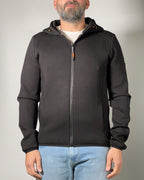 Felpa Uomo IN MY HOOD con Cappuccio e Zip – Stile Urban e Comfort Premium