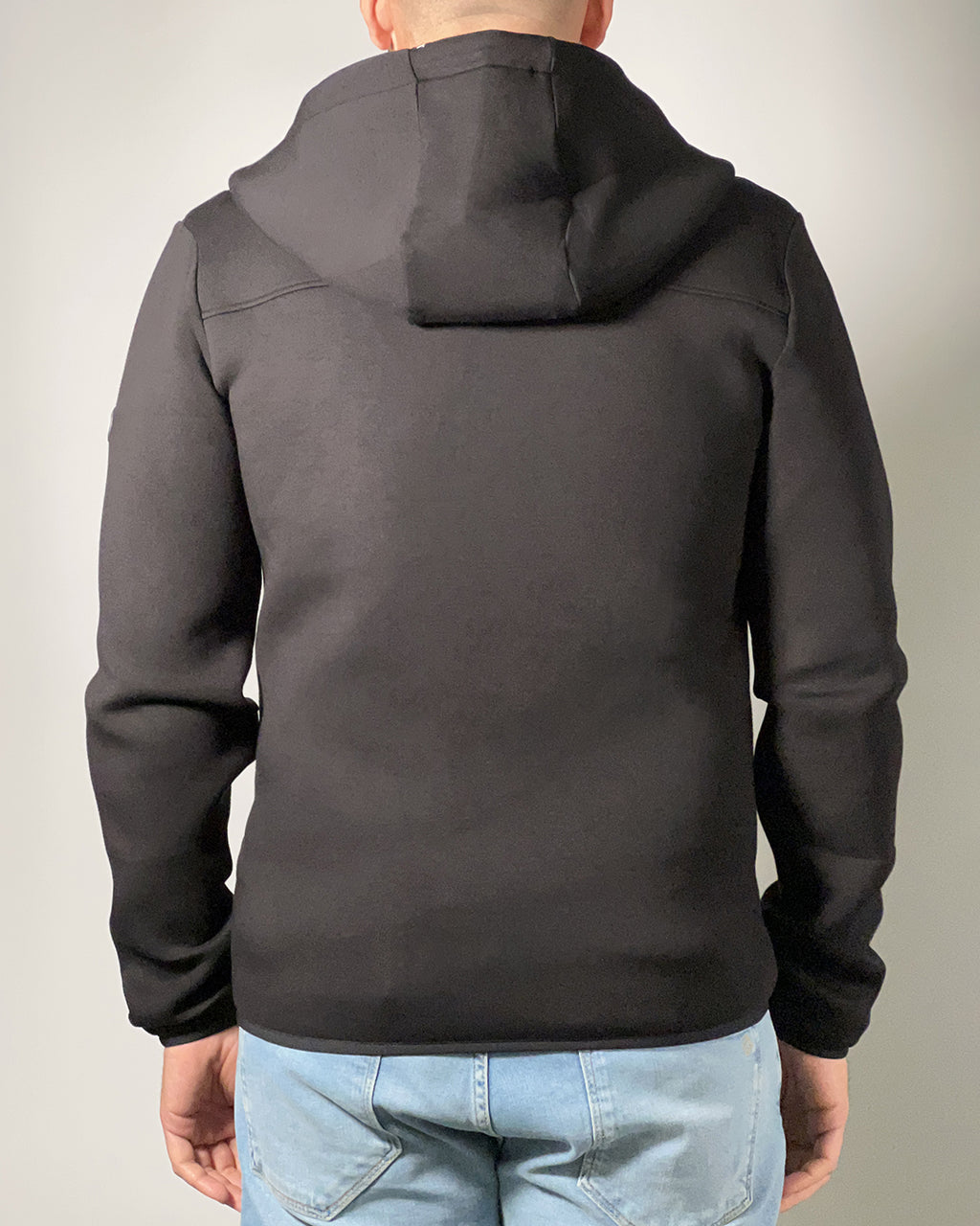 Felpa Uomo IN MY HOOD con Cappuccio e Zip – Stile Urban e Comfort Premium