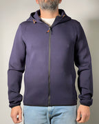 Felpa Uomo IN MY HOOD con Cappuccio e Zip – Stile Urban e Comfort Premium