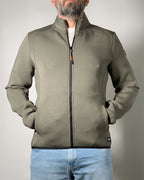 Felpa Uomo IN MY HOOD con Zip e Collo Alto – Stile Moderno e Comfort Premium