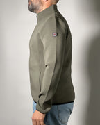 Felpa Uomo IN MY HOOD con Zip e Collo Alto – Stile Moderno e Comfort Premium