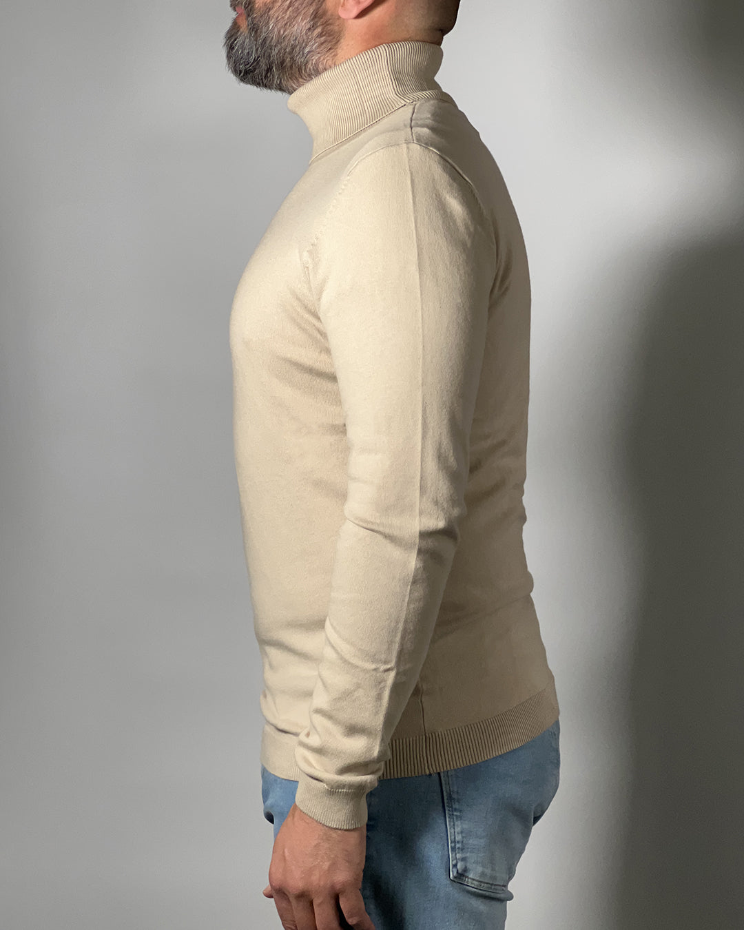 Maglione Dolcevita Uomo IN MY HOOD – Stile Elegante e Comfort Moderno