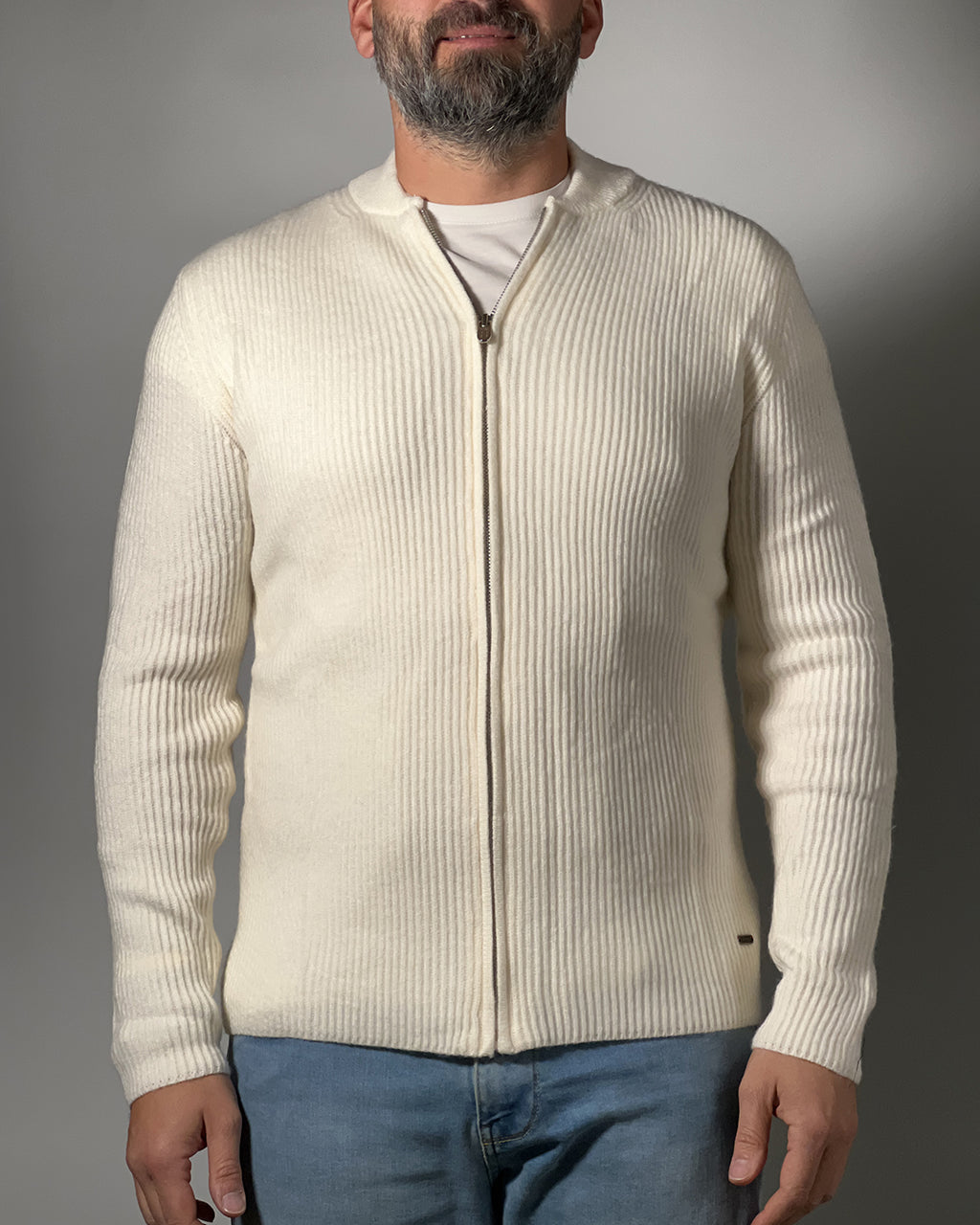 Cardigan Uomo IN MY HOOD con Zip – Stile Moderno e Comfort Premium