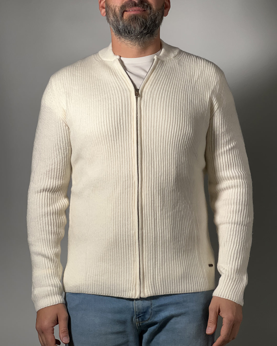 Cardigan Uomo IN MY HOOD con Zip – Stile Moderno e Comfort Premium