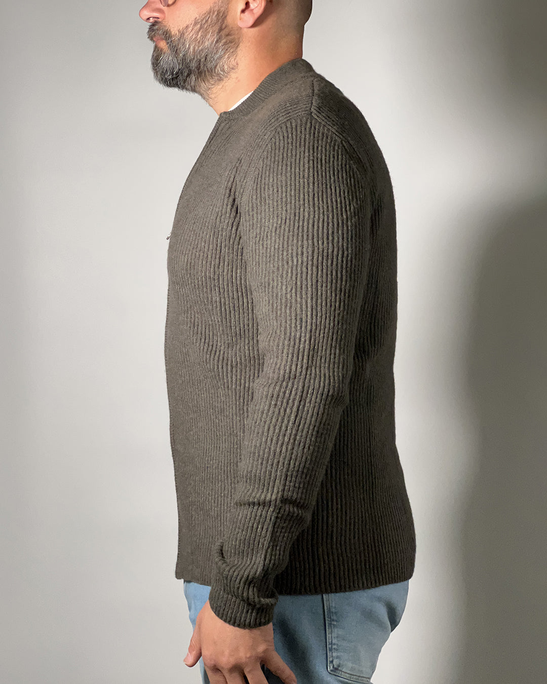 Cardigan Uomo IN MY HOOD con Zip – Stile Moderno e Comfort Premium