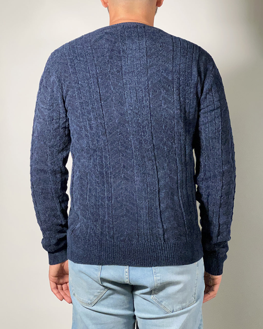 Maglione Uomo IN MY HOOD Girocollo Lavorato – Calore, Comfort e Stile