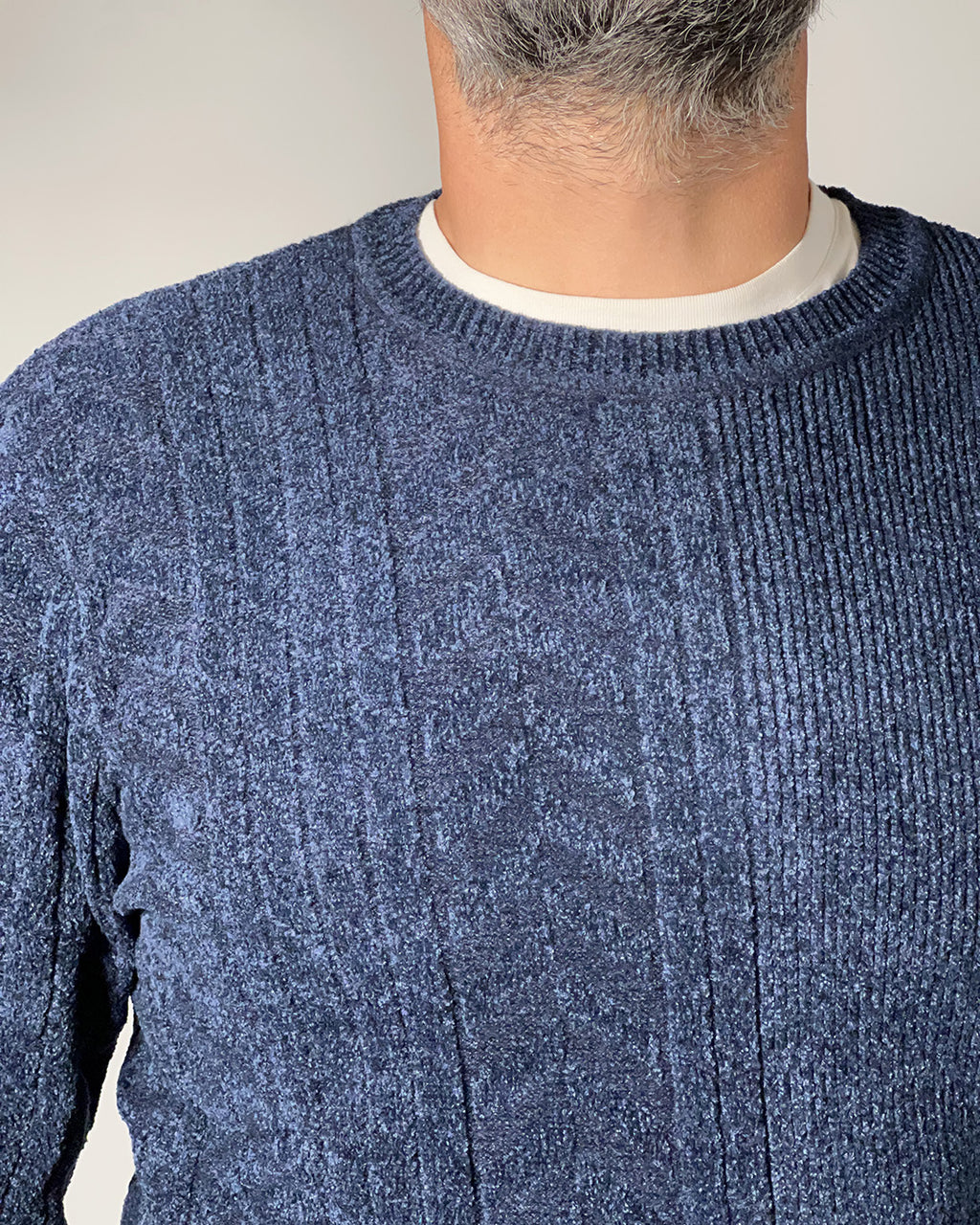 Maglione Uomo IN MY HOOD Girocollo Lavorato – Calore, Comfort e Stile