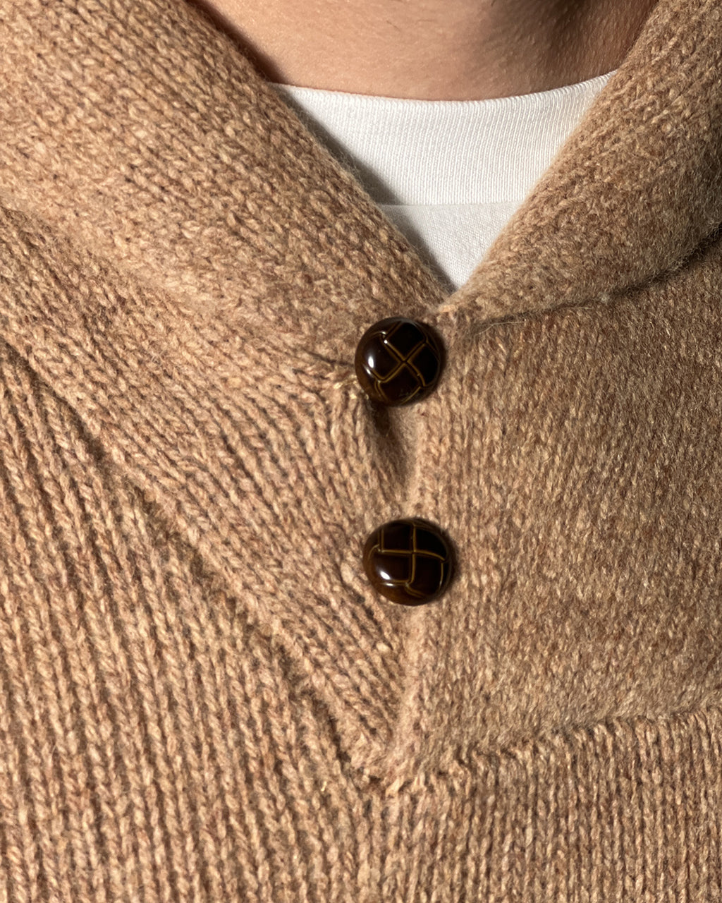 Maglione Impure a collo alto in misto lana con Bottoni