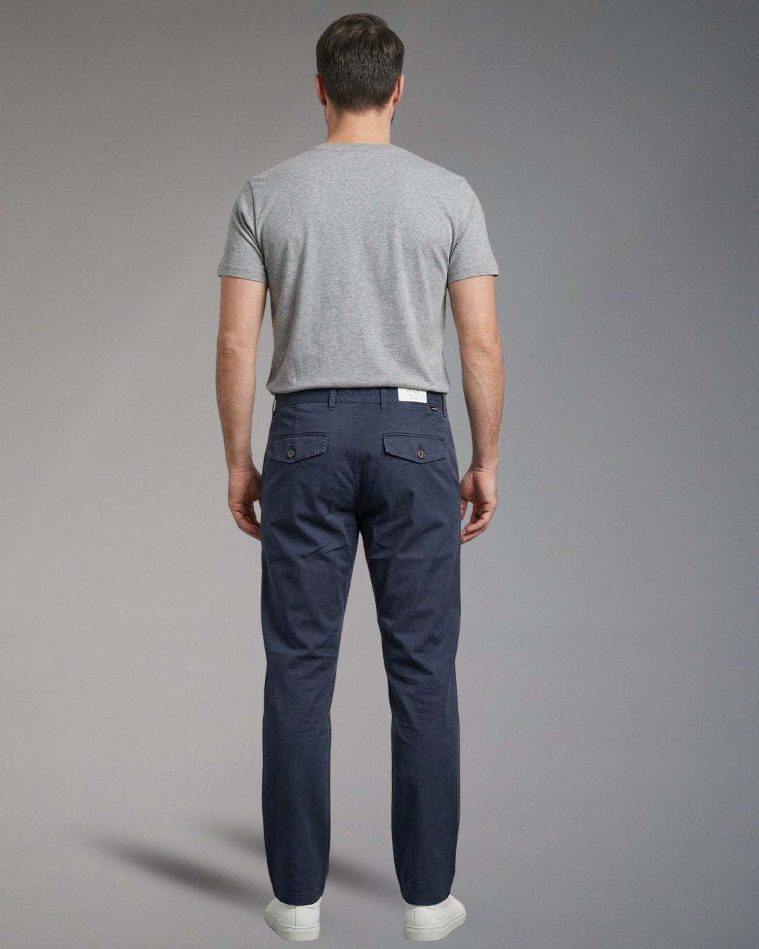 Pantaloni Chino Uomo Impure Blake Slim Fit in Popeline Stretch