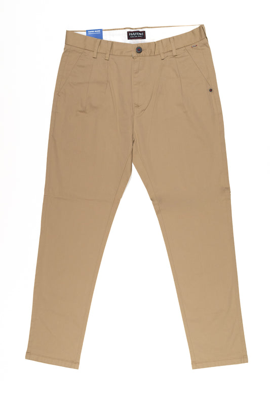 IN MY HOOD Pantalone Chino Uomo Beige