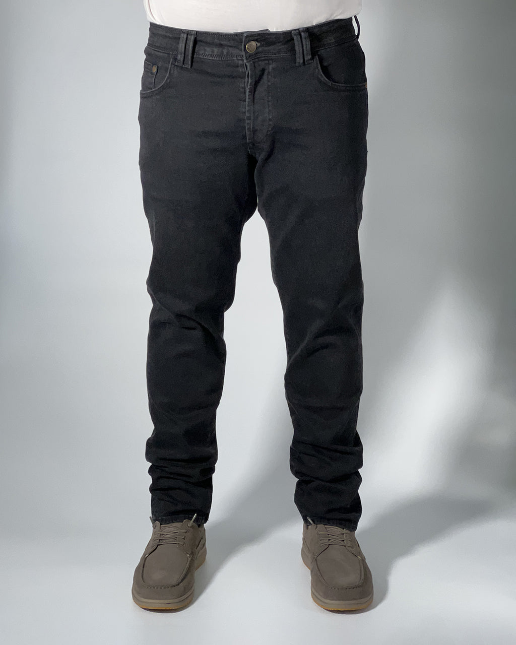Jeans Uomo Pont Jasper - Tapered Fit in Denim Nero