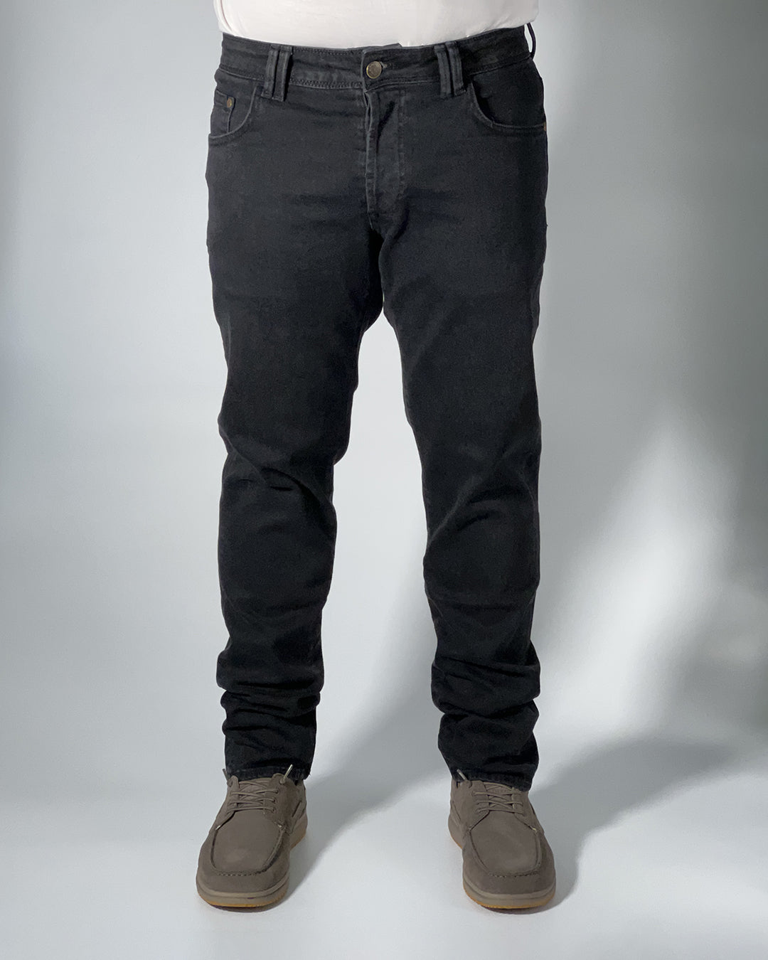 Jeans Uomo Pont Jasper - Tapered Fit in Denim Nero