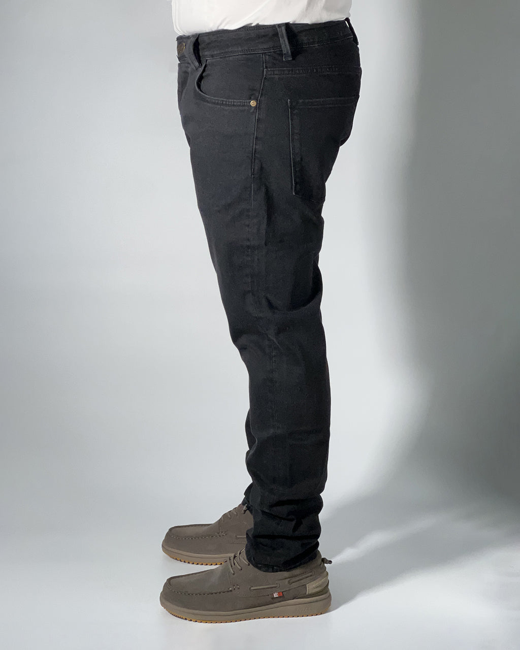 Jeans Uomo Pont Jasper - Tapered Fit in Denim Nero