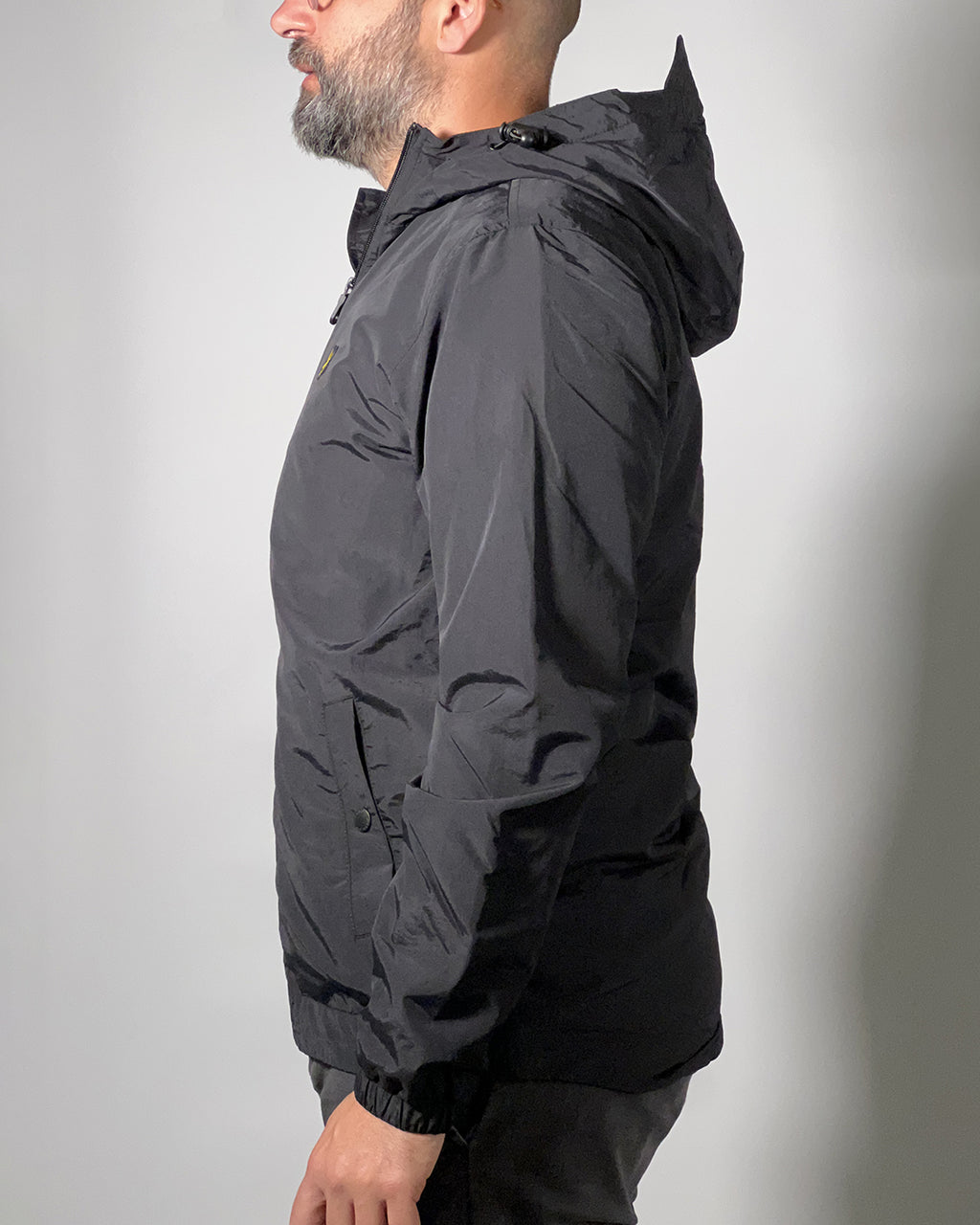 LYLE & SCOTT Giubbino uomo con cappuccio JK1991V Nero