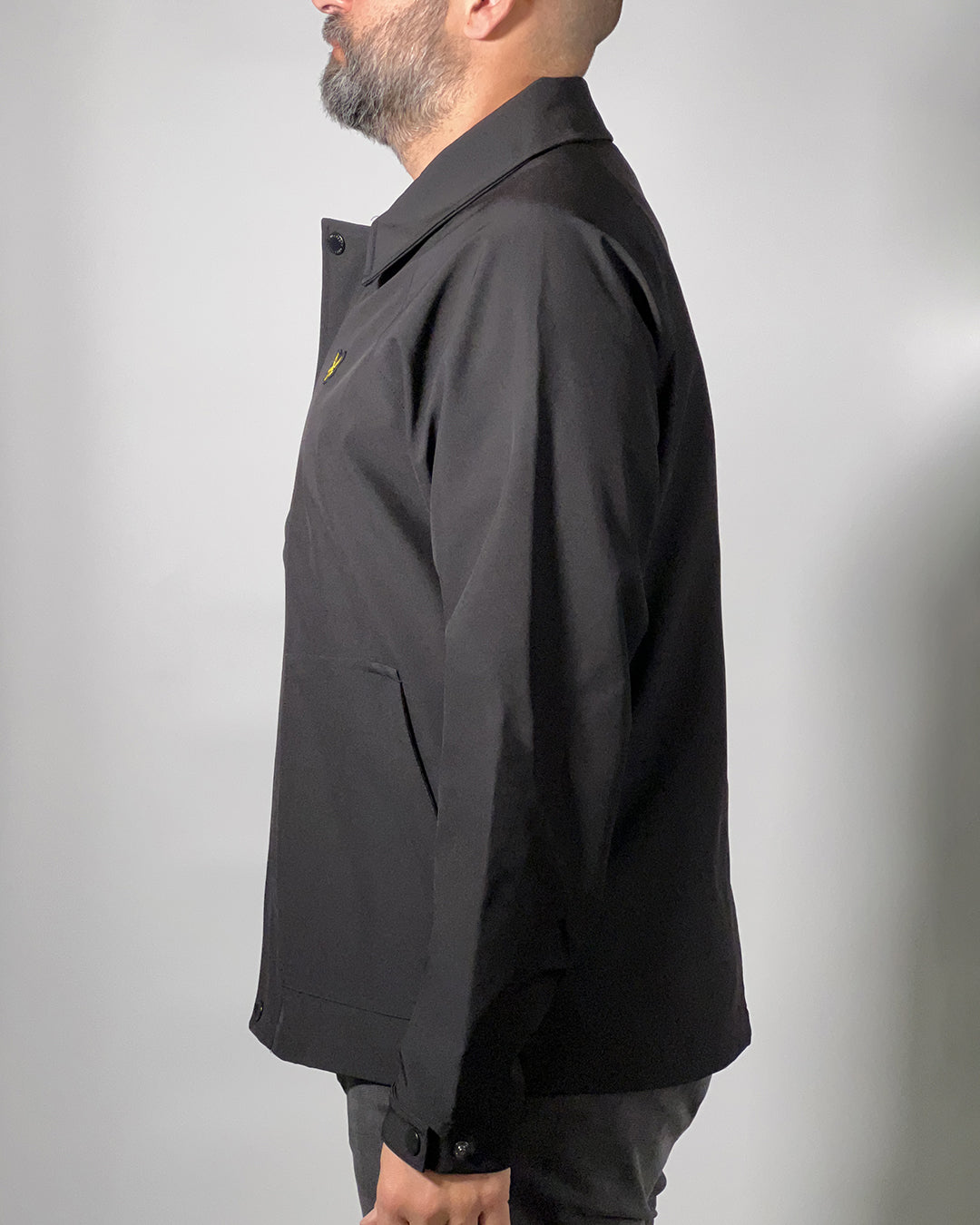 LYLE & SCOTT Giacca uomo Nera Softshell Work Jacket