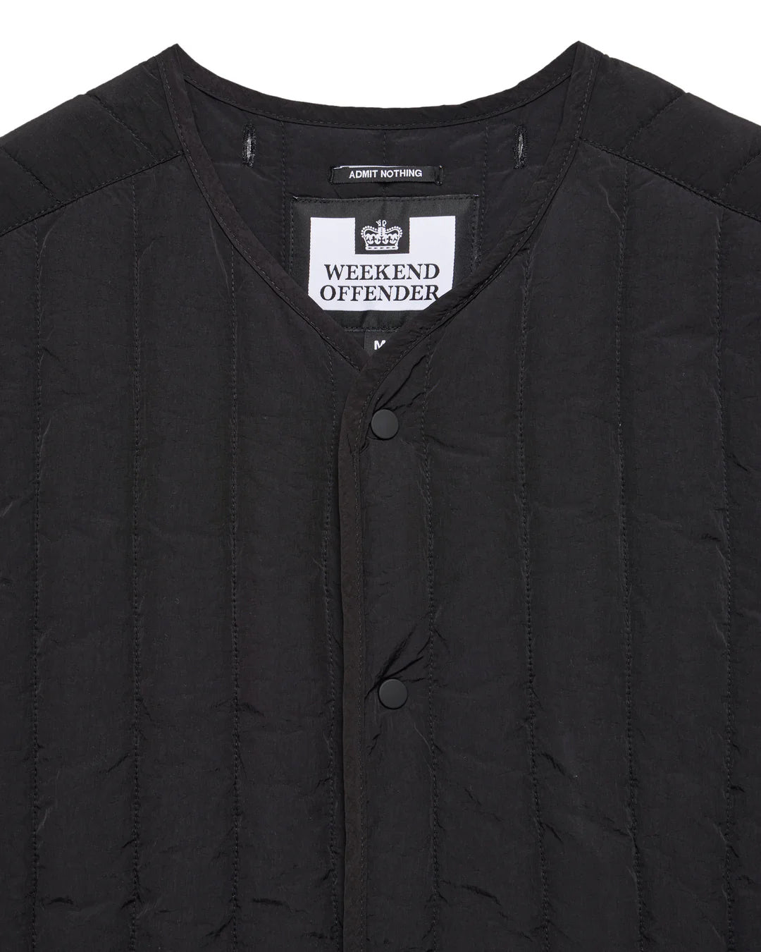 Gilet nero foderato Fitzpatrick