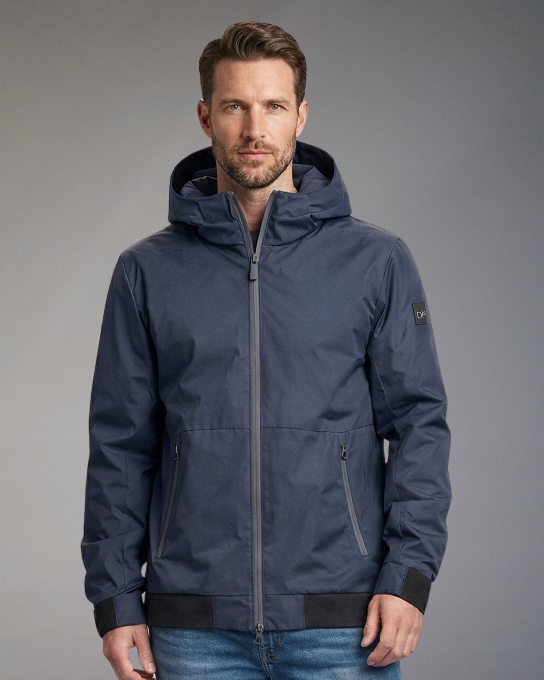 Giacca Uomo con Cappuccio Censured Con Costa Lavorata