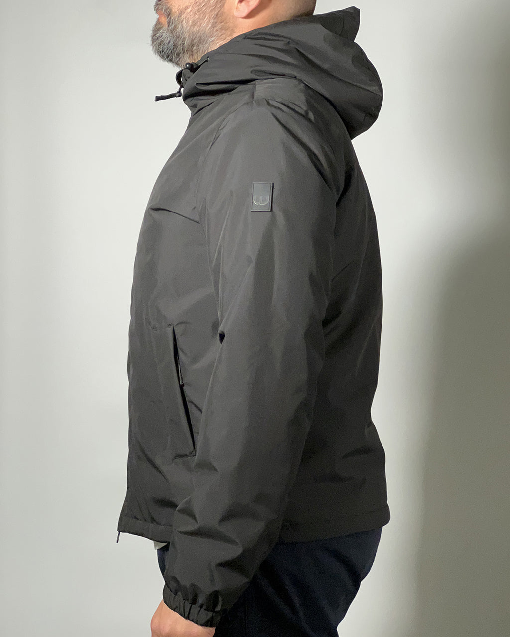 Censured Giubbotto Antipioggia Corto a 3 Strati – Giacca Impermeabile e Traspirante