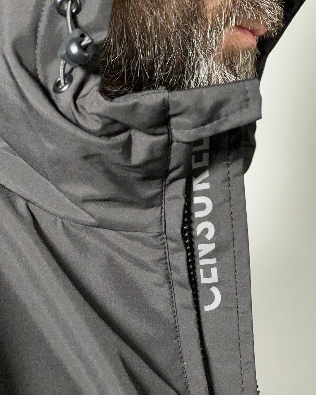 Censured Giubbotto Antipioggia Corto a 3 Strati – Giacca Impermeabile e Traspirante