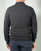 LYLE & SCOTT Maglione uomo in cotone merino Nero - Cotton Merino Football Jumper