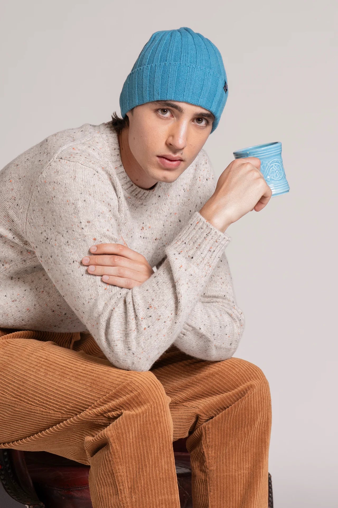 Berretto in Lana IMPURE a Coste – Morbido Cappello Invernale