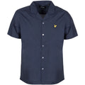 Lyle & Scott Camicia da uomo Poplin Resort SW2012V Blu scuro