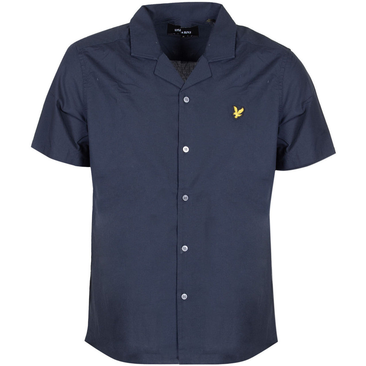 Lyle & Scott Camicia da uomo Poplin Resort SW2012V Blu scuro
