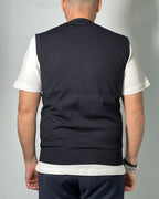 Gilet Uomo MORO – Maglia Smanicata con Bottoni