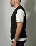 Gilet Uomo MORO – Maglia Smanicata con Bottoni