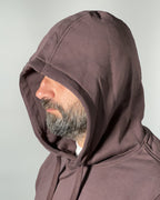 LYLE & SCOTT Felpa con cappuccio nera ML1139V Marrone