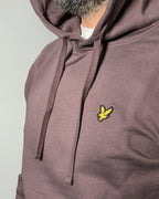 LYLE & SCOTT Felpa con cappuccio nera ML1139V Marrone