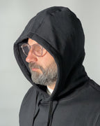 LYLE & SCOTT Felpa con cappuccio nera ML1139V Jet Black