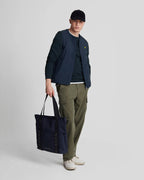 LYLE & SCOTT Felpa girocollo Blu Navy garzata da uomo con logo