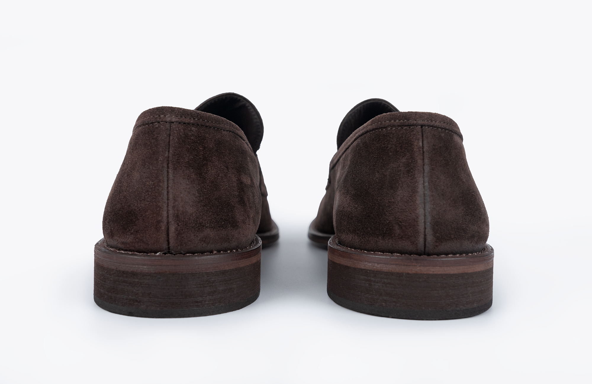 MUSTO ARTIGIANI Mocassino Scamosciato Uomo Testa di Moro