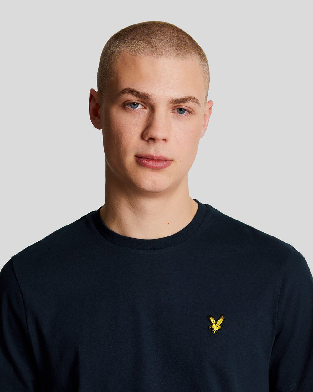 Lyle & Scott T-Shirt da uomo Plain Dark Navy