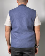 Giubbotto Smanicato Reversibile OVER/D – Due Stili in Uno