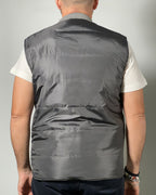 Giubbotto Smanicato Reversibile OVER/D – Due Stili in Uno