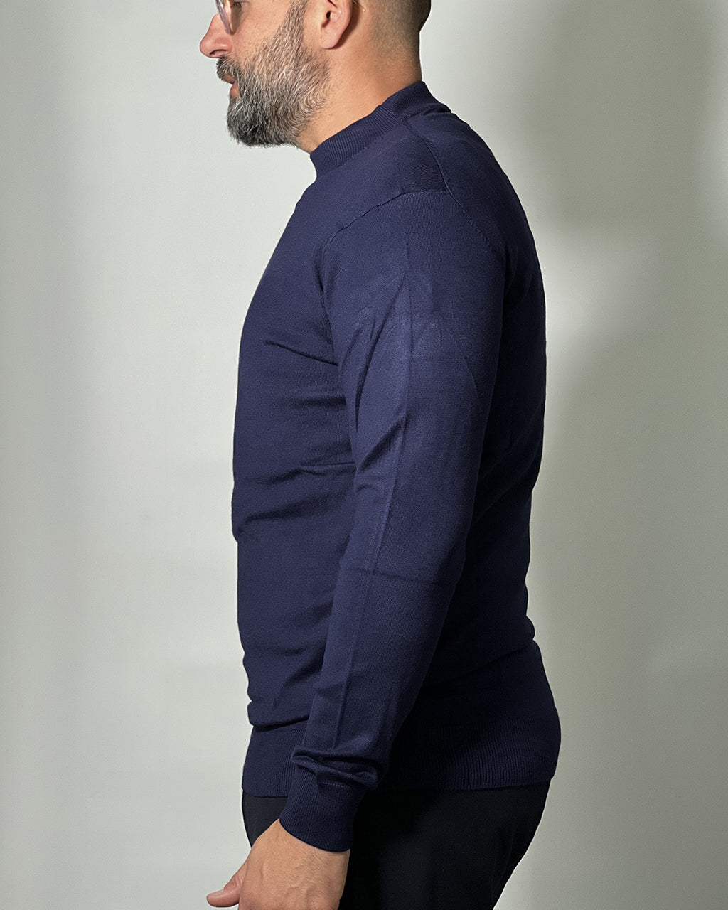 Lupetto OVER/D in maglia fine – Look Moderno e Versatile