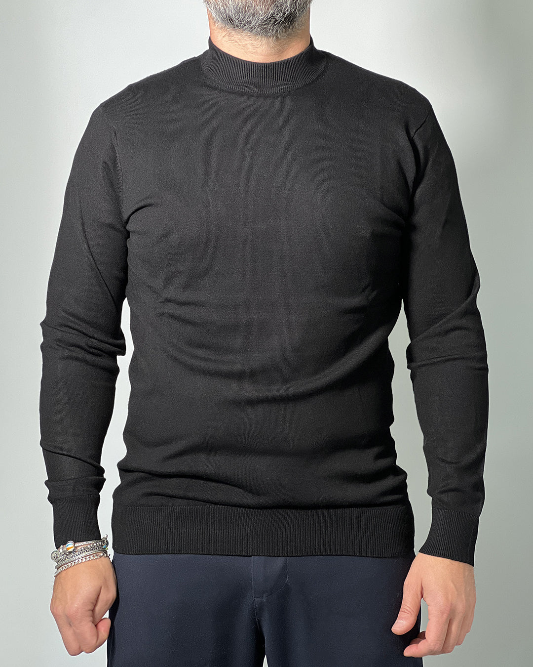 Lupetto OVER/D in maglia fine – Look Moderno e Versatile