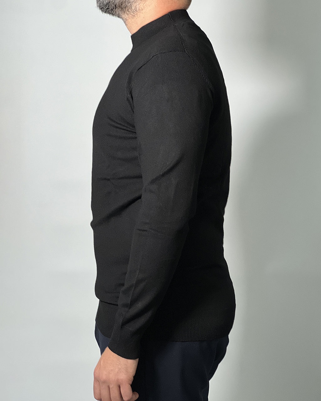 Lupetto OVER/D in maglia fine – Look Moderno e Versatile