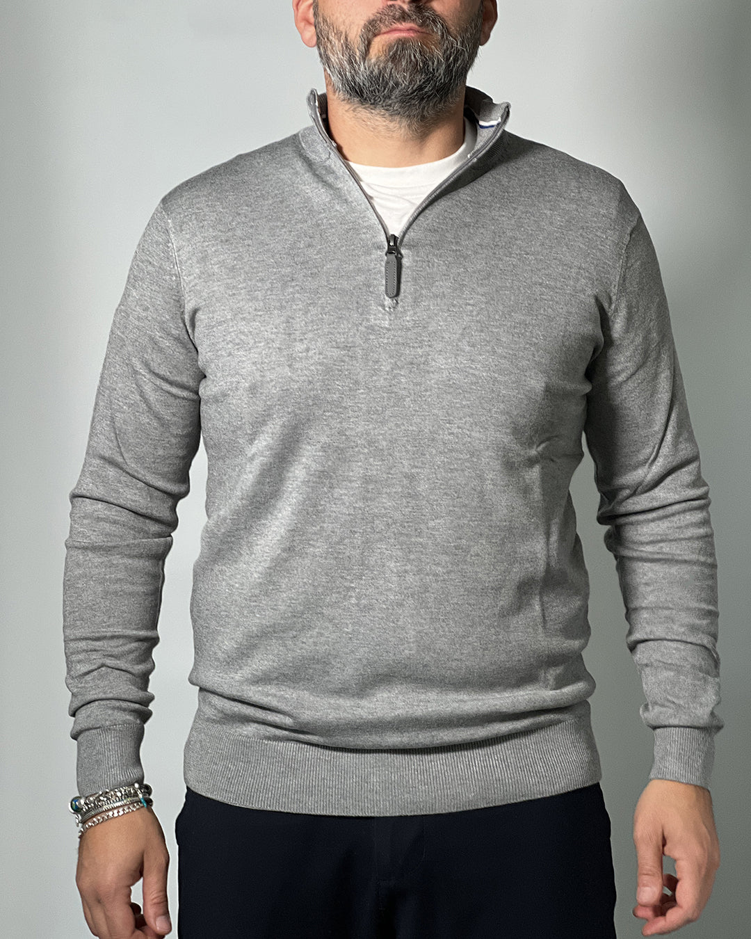 Lupetto con Zip OVER/D – Stile Moderno e Comfort