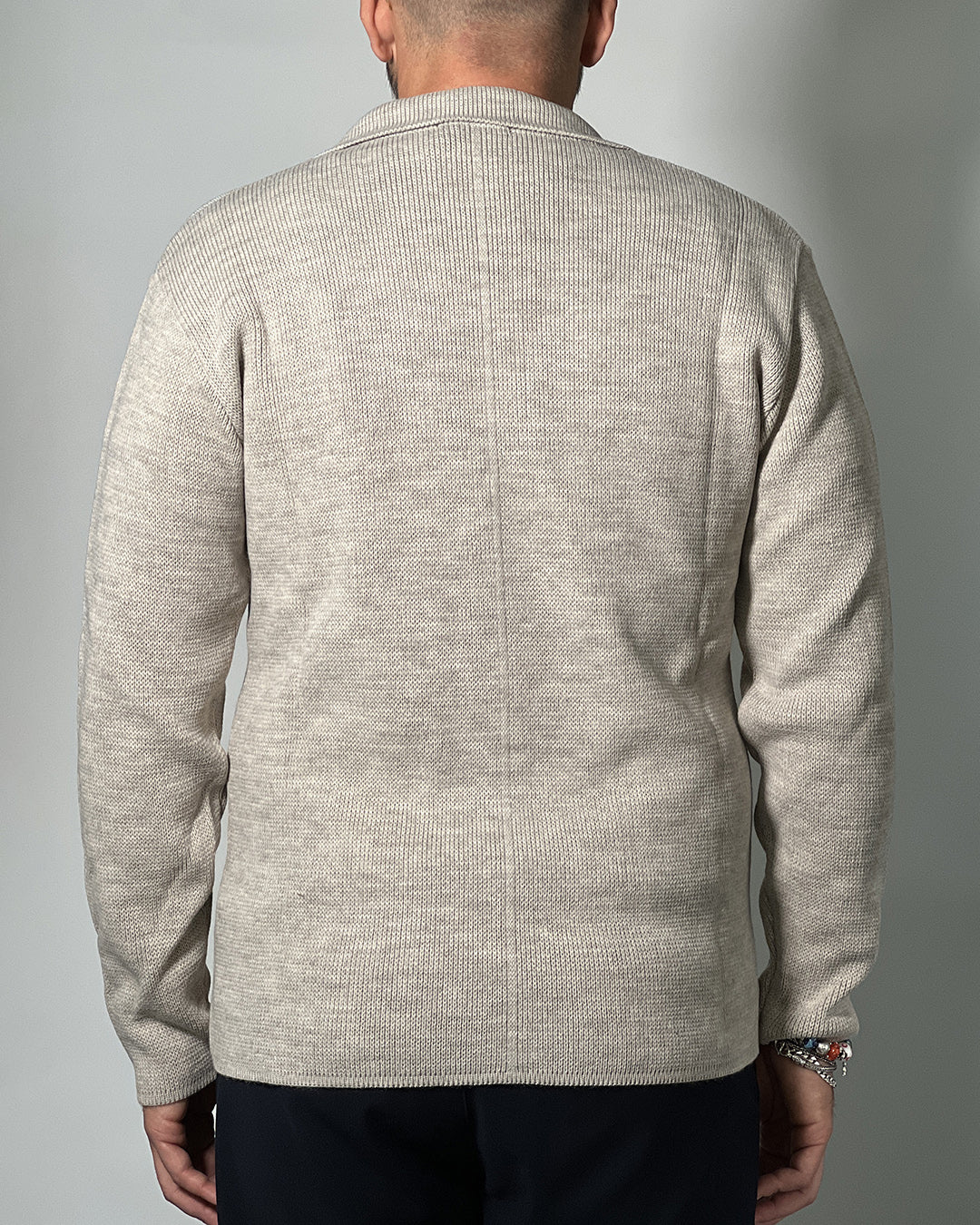 Giacca Cardigan 2 Bottoni OVER/D – Eleganza Casual e Comfort di Alta Qualità