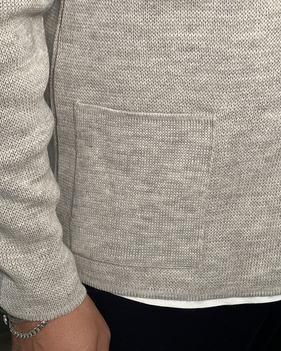 Giacca Cardigan 2 Bottoni OVER/D – Eleganza Casual e Comfort di Alta Qualità