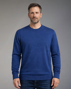 Pullover Estivo Uomo Over/D Paricollo in Cotone