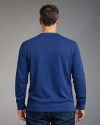 Pullover Estivo Uomo Over/D Paricollo in Cotone