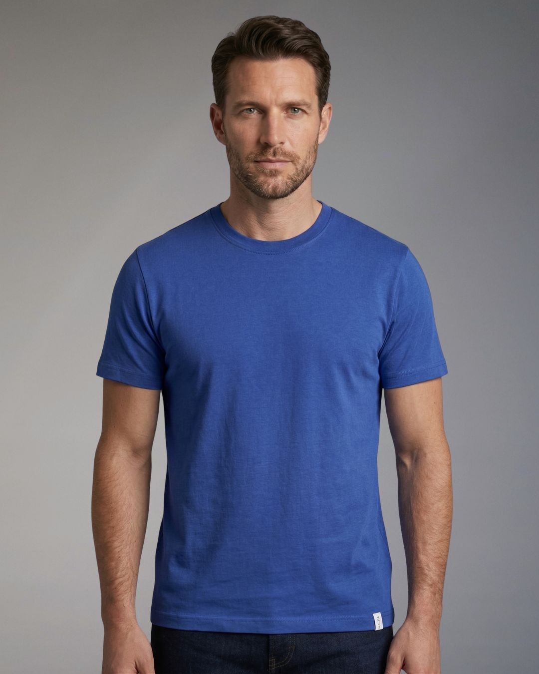 T-Shirt Uomo Over/D Paricollo Basic a Maniche Corte