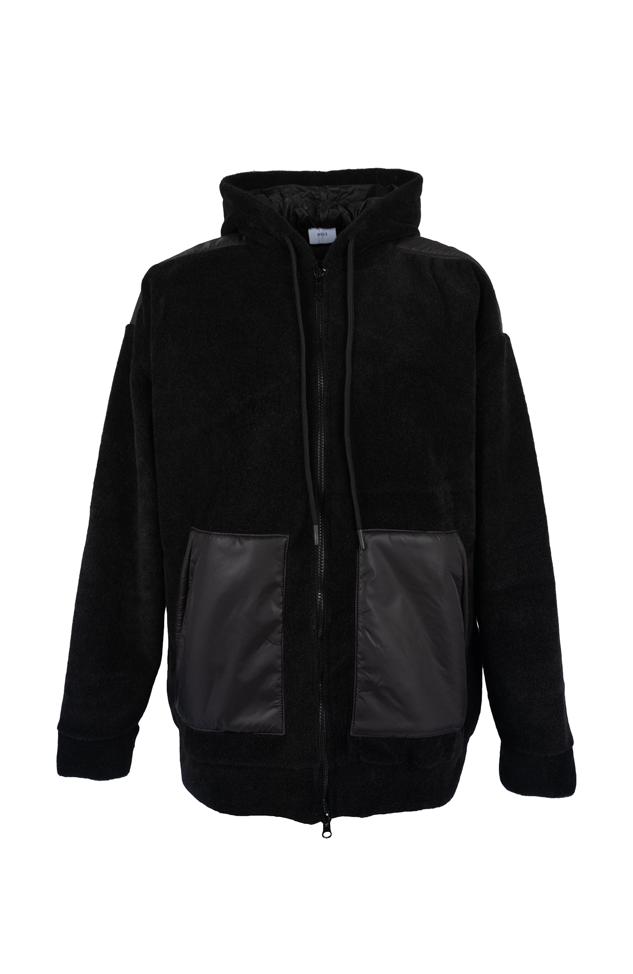 Felpa Giacca con cappuccio Nero